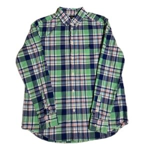 Ralph Lauren Blue Label Plaid Shirt in Green and Navy